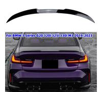 Per BMW Serie 3 G20 320i 325i 330i M3 2019-2023 Ala posteriore Coda Ali fisse Spoiler Bagagliaio di un'auto Tappo del tetto Spoiler