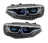 Per BMW Serie 4 F32 F36 Per M4 2013 2014 2015 2016 2017 2018 2019 2020 Refit LED Luce Di Marcia Diurna Indicatore Di Direzione Gruppo Ottico Montaggio Fari Auto(Led Headlight A,For 2013-2015 Year)