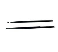 Per BMW Serie 5 E60 E61 Per M5 2004-2010 Minigonne Laterali In Fibra Di Carbonio Effetto PP Nero Lucido Estensioni Paraurti Minigonne Laterali Auto(Nero lucido)
