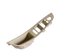 Per BMW Serie 5 F10 F11 Auto Guida A Sinistra LHD Coperchio Del Pannello Della Maniglia Interna Della Portiera Interna Maniglia Porta Auto(Beige-White-Panel)