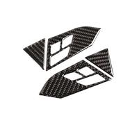 Per BMW Serie 5 Per E60 Per E61 2004 2005-2010 Interni Auto Volante Pulsante Interruttore Sul Pannello Telaio Copertura Fibra Carbonio Decorazione Pannello Copertura Console Centrale