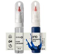 Per BMW TANZANITE BLUE X10 Ritocco Vernice Riparazione Graffi (VERNICE + VERN...