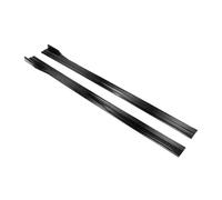Per BMW Universal 8PCS 2m/2.18m Estensione Della Gonna Laterale Piastra Bilanciere Paraurti Separatore Labbra Minigonne Laterali Splitter