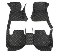Per BMW X1 E84 2009 2010 2011 2012 2013 2014 2015 Tappetini Interni In Pelle PU Per Auto Auto Sagomabili(Black Beige)