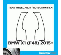 Per BMW X1 (F48) 15 + Trasparente Passaruota Posteriore Protezione Film Ppf