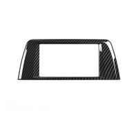 Per BMW X1 F48 2016-2022 ABS Pannello Di Controllo Centrale Auto Pannello Di Navigazione Copertura Del Telaio Adesivo Decorativo Interni modanature(Look in carbonio)