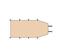 Per BMW X1/X2/X3/X4/X5/X6/X7/X8/Z4 Tendalino Laterale per Auto Retrattile, Tende Da Campeggio con Pali Telescopici, Leggero Facile da Costruire,A Beige-3 440 * 200 * 100cm