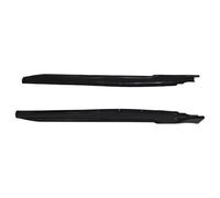 Per Bmw X2 23-24 Minigonne Laterali Nere Pp Body Kit Spoiler Diffusore Adatto Auto Minigonne Laterali Inferiori