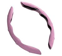 Per Bmw X3 E83 F25 F97 G01 G08 Ix3 Ix3 X3M 20I 20D 30I 30D 30E Coprivolante segmentato antiscivolo pelle scamosciata Accessori(C-pink)