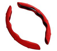 Per Bmw X3 E83 F25 F97 G01 G08 Ix3 Ix3 X3M 20I 20D 30I 30D 30E Coprivolante segmentato antiscivolo pelle scamosciata Accessori(A-red)