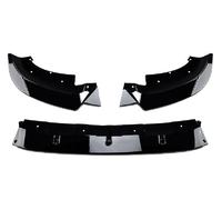 Per BMW X3 G01 2018 2019 2020 2021 Accessori per la modifica del labbro anteriore, della pala e barra Spoiler anteriore auto(Nero)