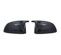 Per BMW X3 X4 X5 G01 G02 G05 Copertura Specchietto Retrovisore Esterno Aspetto Carbonio Corno Sostituzione Guscio Specchio Accessori Auto(Carbon brazed pair)