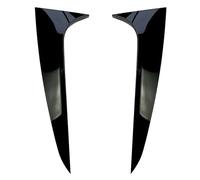 Per BMW X4 G02 2019-2022 Auto Lunotto Posteriore Spoiler Laterale ABS Nero Lucido Lato Posteriore Spoiler Canard Splitter Spoiler Posteriore Per Auto