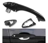 Per BMW X5 E53 Maniglia Porta Esterno Anteriore Nero Lucido Lato Guida 2000 2006