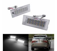 Per BMW X5 X3 E53 E83 Luce Targa LED Bianco Error Free