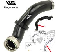 Per BMW X6 30dX E71 N57 11614737106 Tubo Intercooler Radiatore Sinistro
