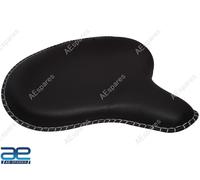 Per Bobber Chopper WLA Harley Indian Sella Singola In Pelle Nero