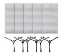 Per bObsweep Per Dustin Per Orb-i Side 5pcs 6pcs Plastica Nylon Bobsweep Dustin adatto per la casa e peli di animali domestici consentendo una rapida sostituzione