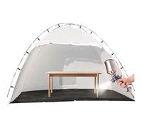per Boost di Vernice Portatile - Stazione Pittore Pieghevole Leggera | Design a baldacchino Antivento Design Spray mobili Dipinti Arte Artigianale Gazebo Perfetti per la Festa di Eventi al