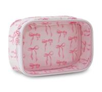 per borsa per trucco Portatile per trasparente in per pu con Disegno ad per