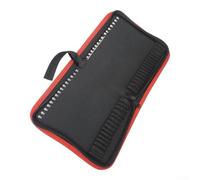 per borsa Utensili Oxford 24/30/55 Slot Organizer Strumenti con Zipper Bocca Ampia Base Rigida Impermeabile per Elettricisti(For 30pcs bits)
