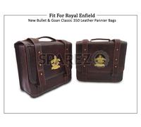 Per borse Royal Enfield New Bullet & Goan Classic 350 in pelle D4