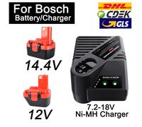 Per Bosch 14.4V 12 V Batteria D70745 PSR 12 GSR 12 VE-2 GSB12 VE-2 Batteria Ricaricabile 2607335273 BAT038 BAT043 BAT045 BAT040 RU