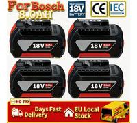Per Bosch 18V Professional GBA GBH GSR GSB BAT618 BAT609 BAT620 Batteria originale da 18V 8.0Ah per sostituire la batteria.
