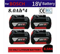 Per Bosch 18V Professional GBA GBH GSR GSB BAT618 BAT609 BAT620 Strumento batteria originale 18V 8.0Ah per sostituire la batteria.