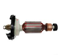 Per BOSCH 6 100 Angle Grinder Rotore con Denti Diritti e Spazzole di Carbonio Costruzione in Rame per Sostituzione