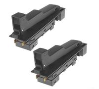 Per Bosch compatibile 2 pezzi pulsante interruttore per GWS 18U 20-180 18-230 19-230 21-230 24-300 componenti di ricambio