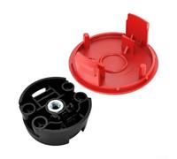 Per Bosch Per AFS 23 a 37 Copertura di ricambio della bobina con testa di taglio, coperchio del cappuccio F016F04841 e testa di taglio F016F04839, materiale plastico