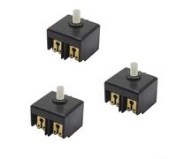 Per bosch Per GWS6100 Smerigliatrice Angolare Pulsante Interruttore 3 PZ Set di Ricambio per Lucidatore Accessori Plastica e Metallo Materiale