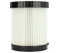 Per Bosch vuoto pieghettato filtro di ricambio per modelli 0 601 9C6 302, 3 601 JC6 300, 0 601 9C6 300 con costruzione ABS e HEPA per un uso durevole e cattura della polvere efficiente (2 pezzi)