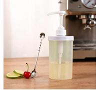 Per bottiglia di sciroppo in plastica robusta da 100 ml, dispenser per | Plastica di alta qualità, infrangibile, durevole per l'uso quotidiano nella ristorazione