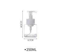 per bottiglia pompa schiuma di plastica 250 ml per una per facile erogazione per