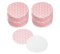 Per Bottle Seals, 236 Pcs Etichette Sensibili 66mm/2.6" per Tappi, Testo Rosso