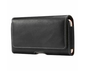 per BQ Mobile BQ-6010G Practic (2019) Custodia Orizzontale per Fondina in Pel...