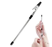 per braccialetti, 18 cm, strumento in metallo per indossare braccialetti, dente di caiman | assistente di gioielli multifunzione coppia supporto clip appunti