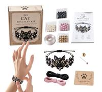 Per Braccialetti Con Animali Con Perline 3D - Gioielli Artigianali Divertenti E | Kit Per Realizzare Braccialetti Con Perline Fatti A Mano Con Animali, Attività Educativa Motori