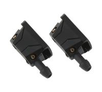 Per Braccio Tergicristallo Lavavetri Auto Universale Da 9 Mm 8 Mm Di Larghezza E 4 Mm Di Spessore 2 Pezzi Ugello Spruzzatore Acqua Regolabile A 4 Vie