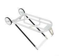 Per Brompton e United Trifold Compatibile Portapacchi Posteriore Bicicletta Cargo Carrier CNC Lega di Alluminio Leggero e (nero)