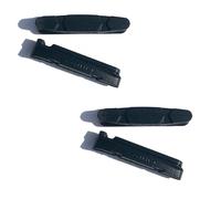 Per Brompton Strada Pastiglia Freno Spazi Da Fibrax - Nero ( Sfuso ) 2 Paia (4