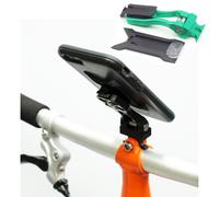 Per Brompton Supporto Telefono Smartphone Metallo Qualsiasi Cellulari IN Verde