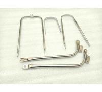 Per BSA A10 Strada Rocket Cromo Anteriore e Posteriore Parafango Fermi Kit 1956