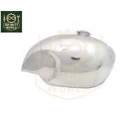 Per BSA A65 Spitfire 4 Galloni Acciaio Cromato Carburante Benzina con Coperchio