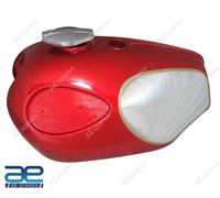 Per BSA A65 Spitfire Firebird 1960 Serbatoio Carburante Petrolio Cromo Ciliegia