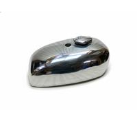 Per BSA A65 Spitfire Hornet 2 Galloni Alluminio Lucido Gas Serbatoio +Tappo