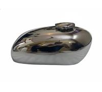 Per BSA A65 Spitfire Hornet 2 Galloni Alluminio Lucido Gas Serbatoio +Tappo