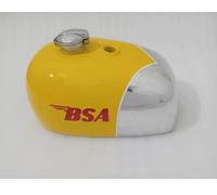 Per BSA B25 B40 B44C15 Victor Enduro Fuoristrada Scrambler Lega Giallo Serbatoio